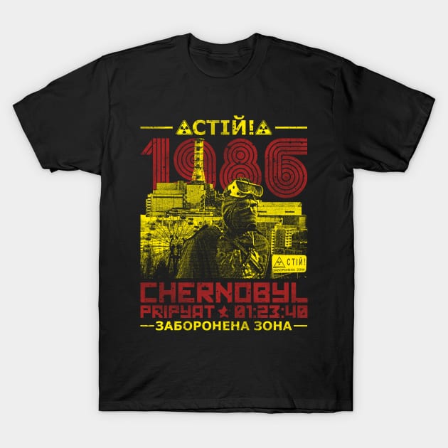 CHERNOBYL 1986 T-Shirt by Bomdesignz